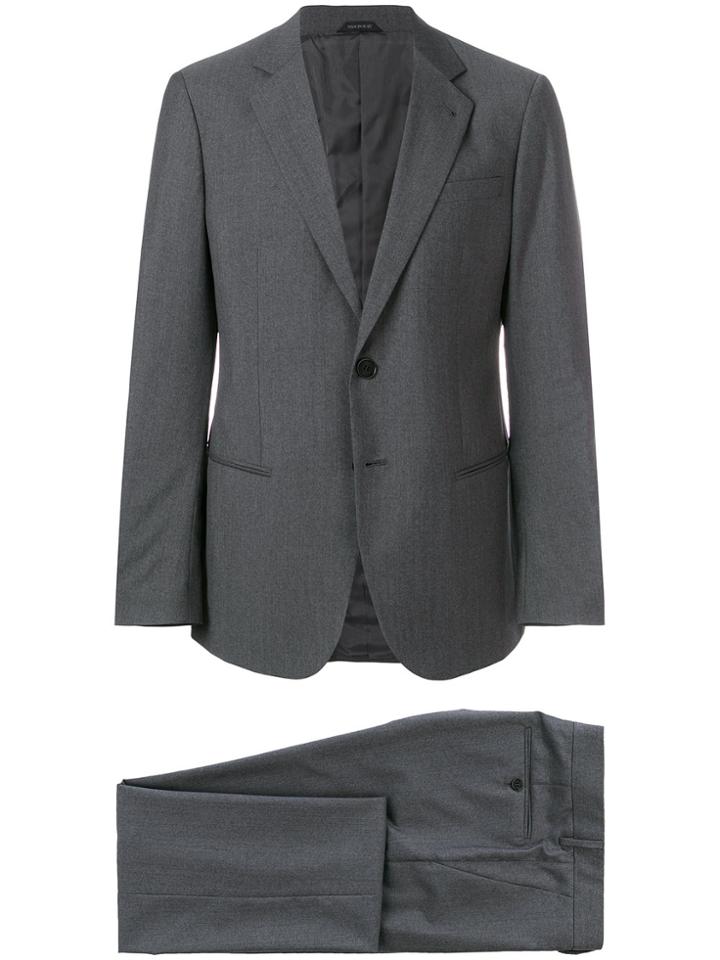 Giorgio Armani Slim Fit Two Piece Suit - Grey