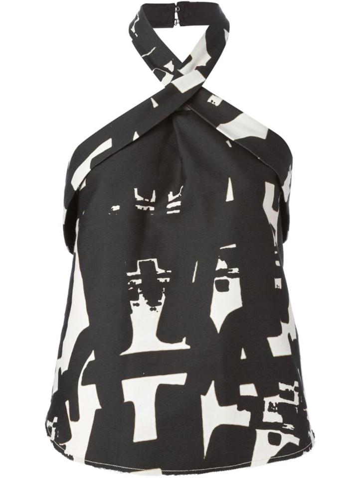 Isabel Marant Abstract Print Top