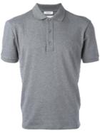 Valentino Rockstud Polo Shirt, Men's, Size: Large, Grey, Cotton