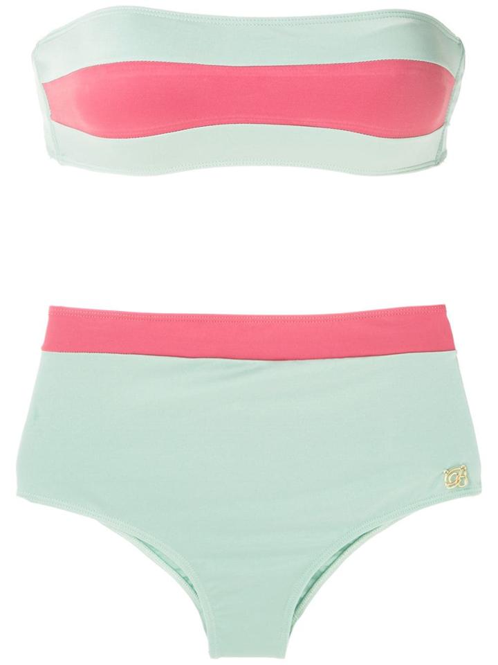 Brigitte Hot Pant Bikini Set - Multicolour