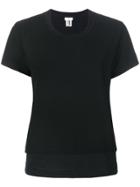 Comme Des Garçons Noir Kei Ninomiya Layered T-shirt - Black