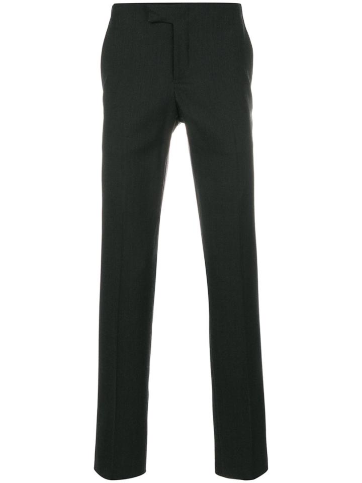 Armani Collezioni Classic Tailored Trousers - Blue