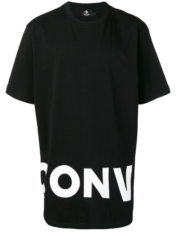 Converse Oversized Crewneck T-shirt - Black