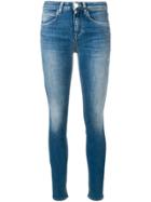 L'autre Chose Cropped Skinny Jeans - Blue