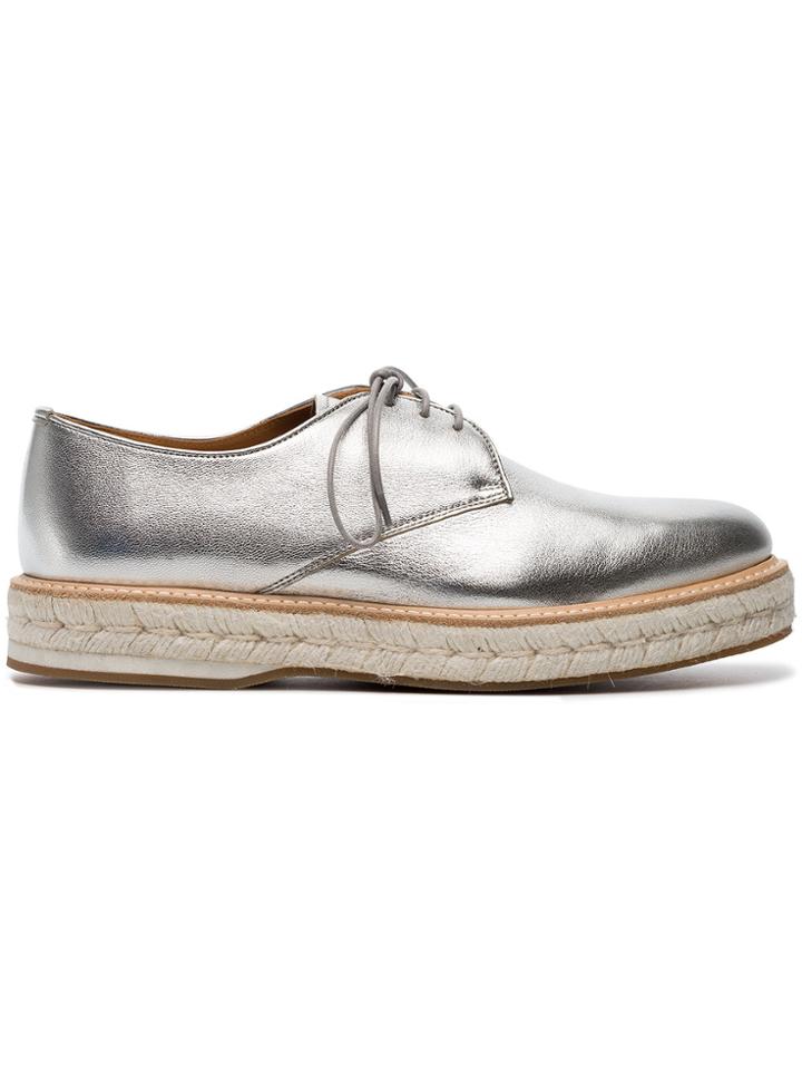 Church's Metallic Taylee Flat Brogues