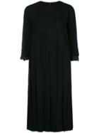 Comme Des Garçons Comme Des Garçons Pleated Shift Dress - Black