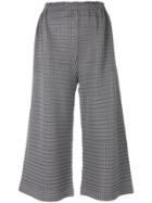 Pleats Please By Issey Miyake Textured Culottes - Grey