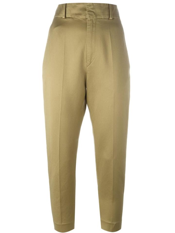Isabel Marant Étoile 'moah' Trousers, Women's, Size: 40, Nude/neutrals, Cotton