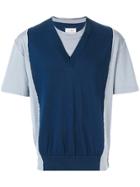 Maison Margiela Contrast Short-sleeve T-shirt - Blue