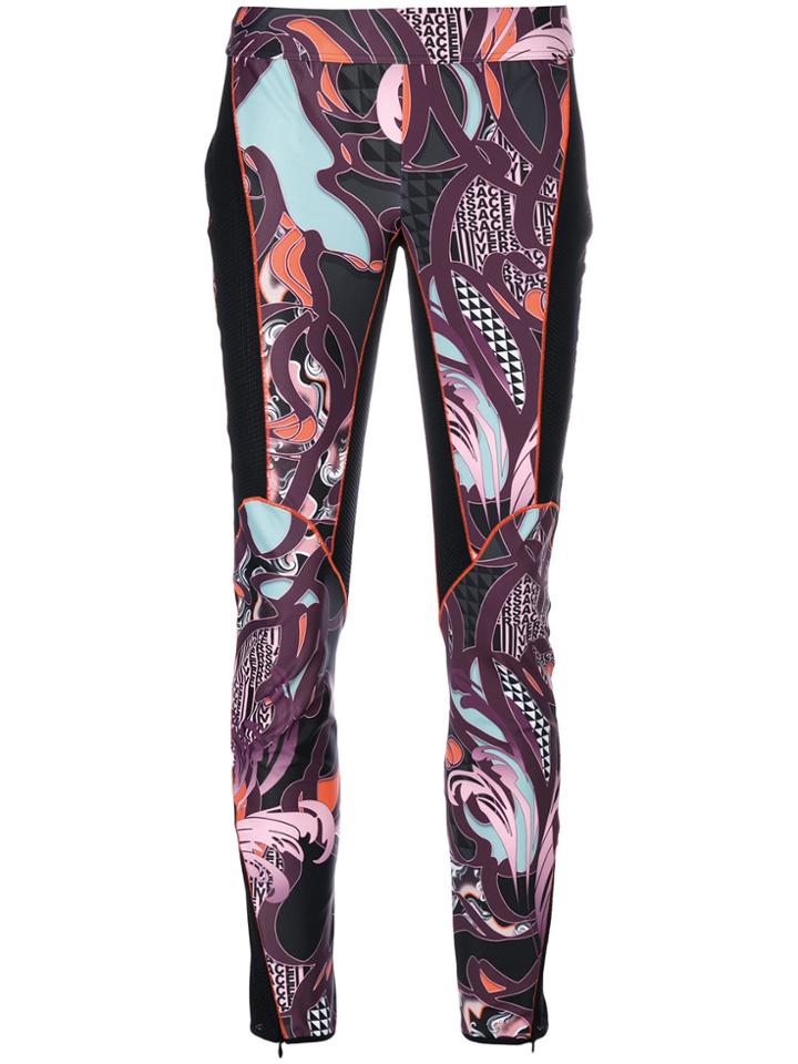 Versace Baroccoflage Print Leggings - Multicolour