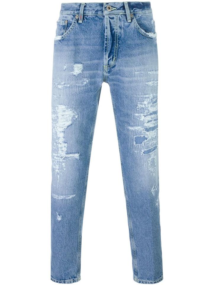 Dondup 'brighton' Jeans, Men's, Size: 30, Blue, Cotton/polyester