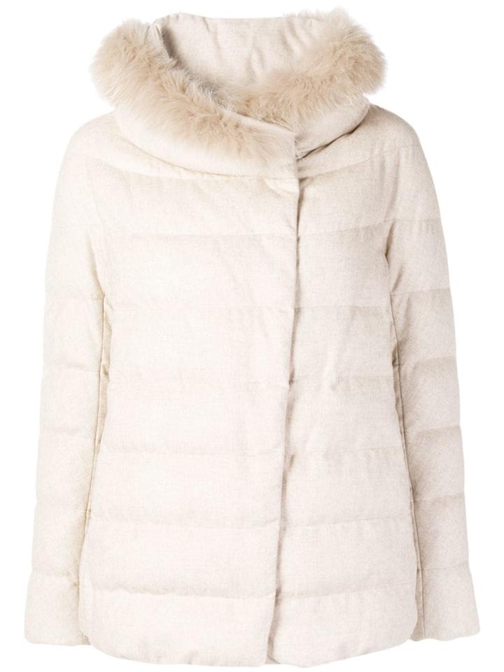 Herno Hooded Puffer Jacket - Nude & Neutrals