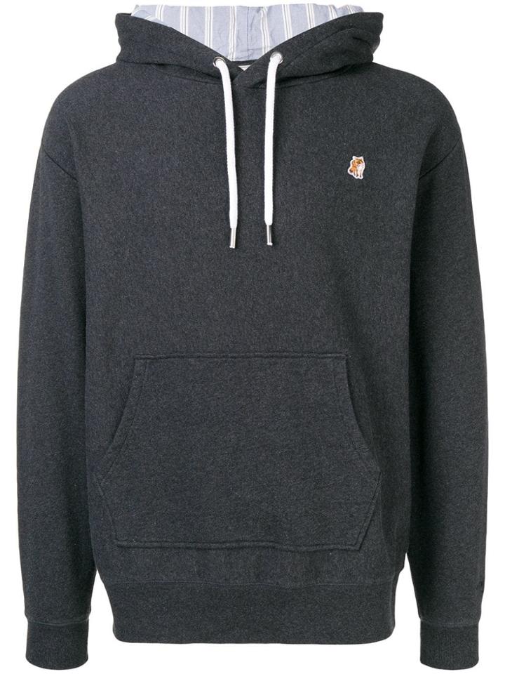 Maison Kitsuné Oversized Hoodie - Grey