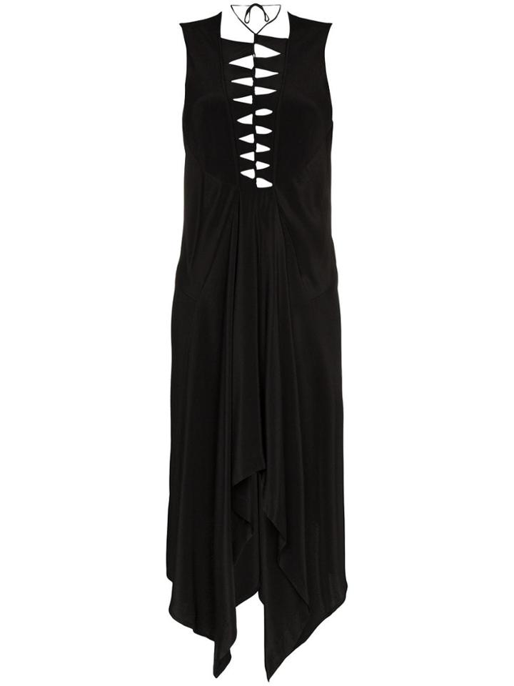 Kitx Eco Spine Silk Dress - Black