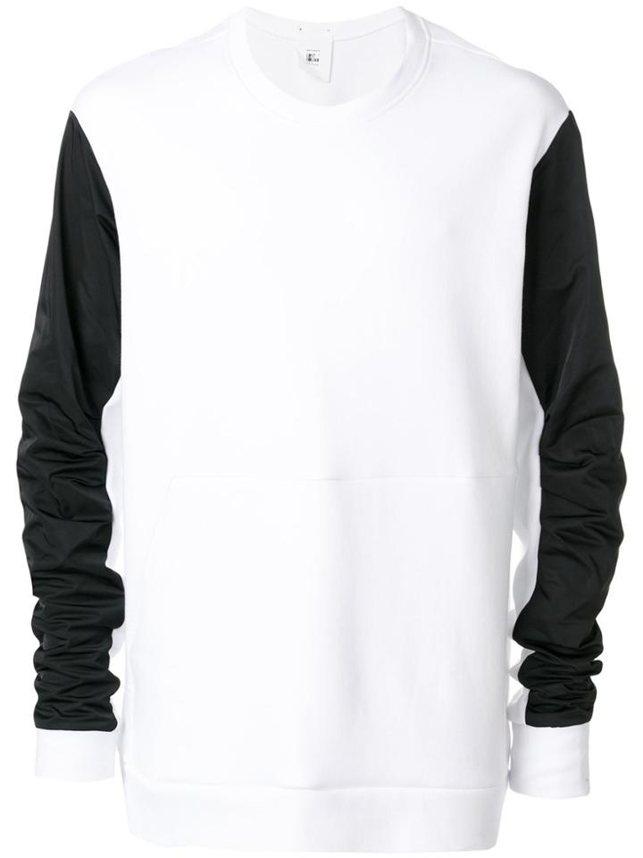 Lost & Found Rooms Technical Sleeve Sweatshirt - White