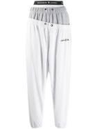 Natasha Zinko Layered Track Trousers - Grey