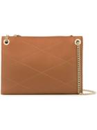 Lanvin 'sugar' Zipped Shoulder Bag, Women's, Nude/neutrals