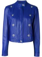 Versus Lion Stud Embellished Jacket