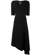 Roland Mouret Collen Dress, Women's, Size: 14, Black, Polyester/spandex/elastane/viscose