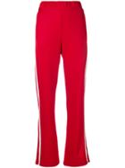 Moncler Side Stripe Track Pants - Red