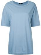Bassike - Oversized T-shirt - Women - Cotton - S, Blue, Cotton