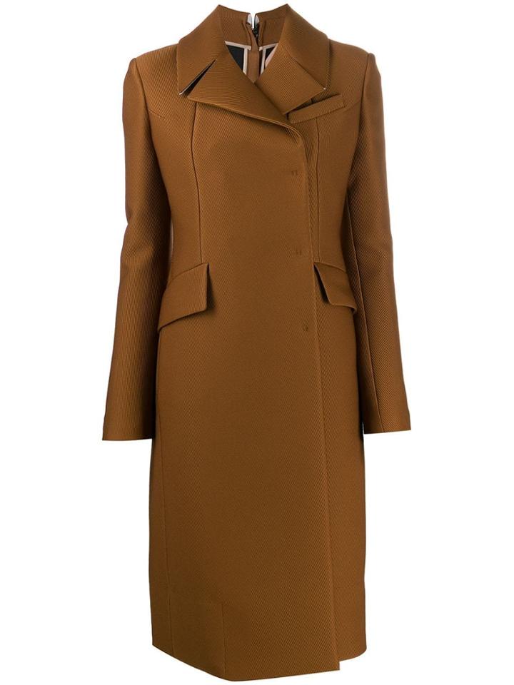 Nº21 Cappotto Tessuto - Brown