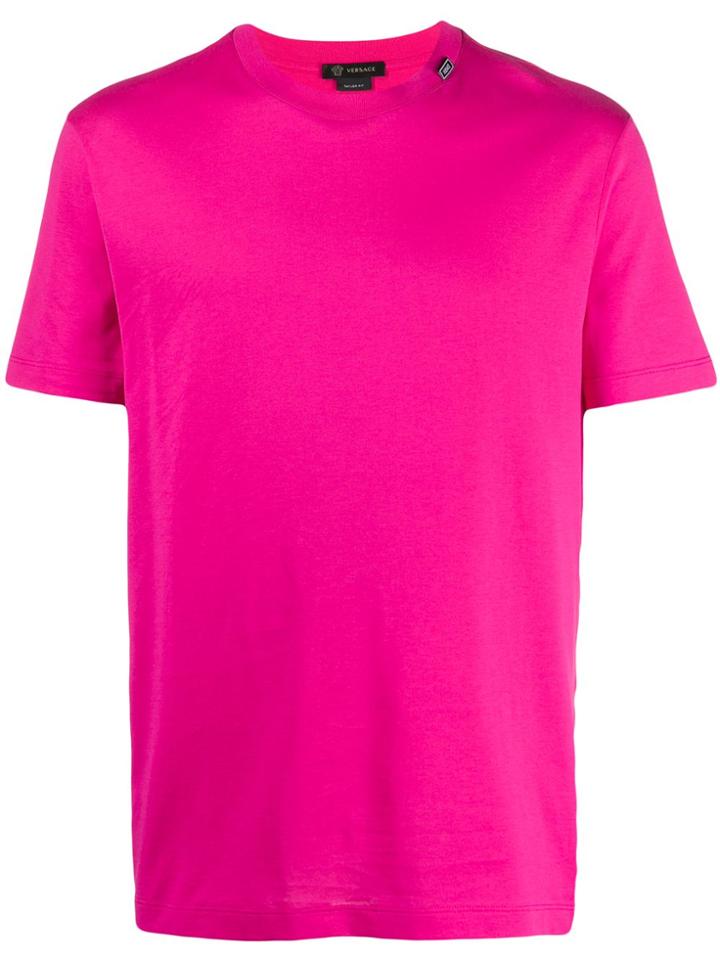 Versace Logo Patch T-shirt - Pink