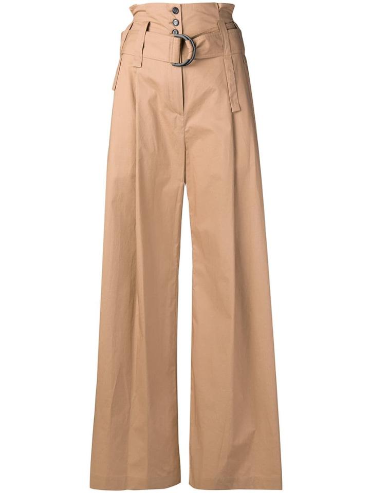 Eudon Choi Jacqueline Palazzo Pants - Neutrals