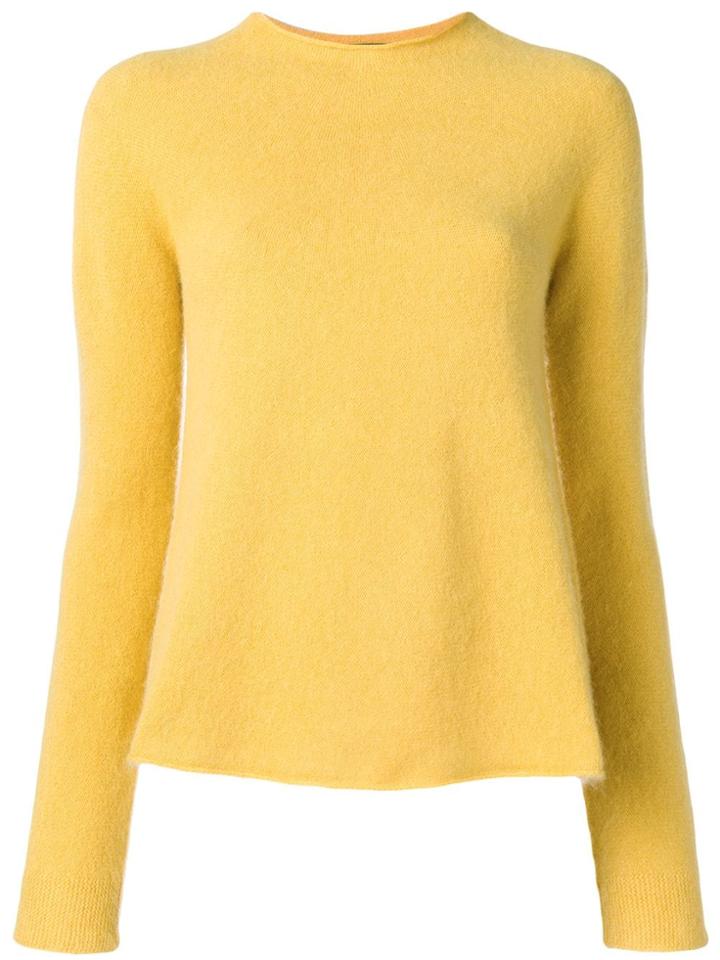 Aspesi Round Neck Jumper - Yellow