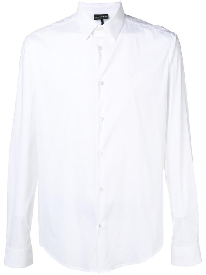 Emporio Armani Classic Logo Shirt - White