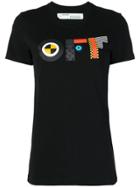 Off-white Flags Logo T-shirt - Black