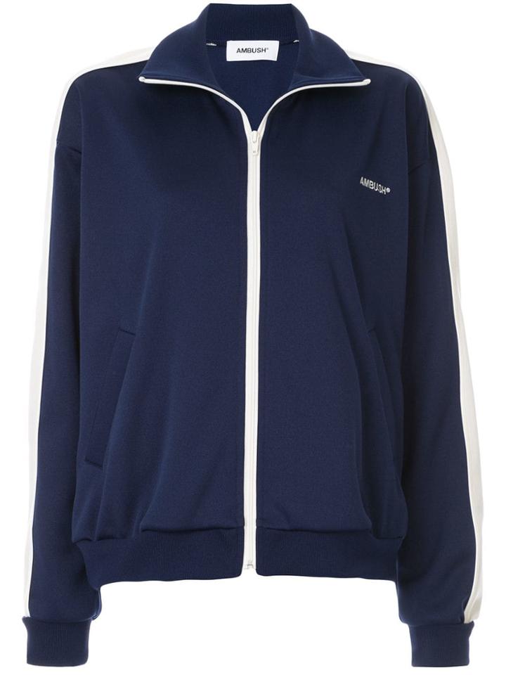Ambush Zipped Track Jacket - Blue