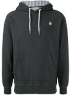 Maison Kitsuné Loose-fitted Hoodie - Grey