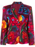 Kenzo Pre-owned Flower Print Blazer - Multicolour