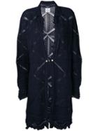 Chanel Pre-owned 2004 Cardigan Coat - Blue