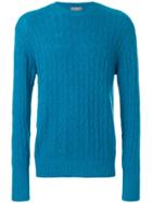 N.peal Cable Knit Sweater - Blue