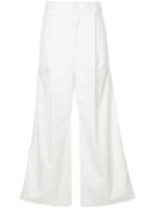 Estnation Flared Trousers - White