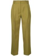 H Beauty & Youth High-waisted Trousers - Brown