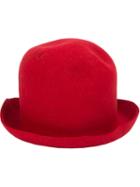 Horisaki Design & Handel Distressed Hat, Men's, Size: Small, Red, Rabbit Fur Felt