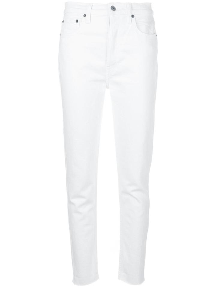 Re/done Classic Skinny Jeans - White