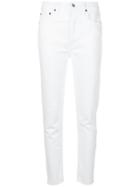 Re/done Classic Skinny Jeans - White