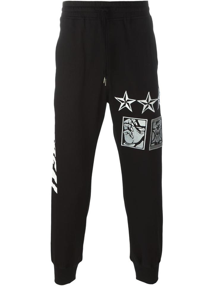 Ktz Patches Slim Jogging Pants