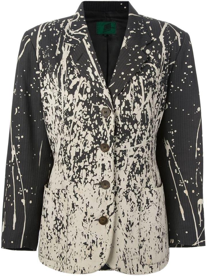 Jean Paul Gaultier Vintage 'pollock' Bleached Jacket