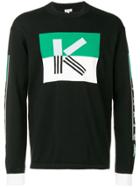 Kenzo K Colorblock Sweater - Black