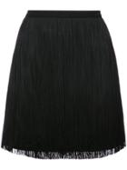 Saint Laurent Tassel Mini Skirt - Black
