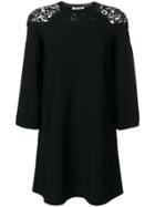 Valentino Bell Sleeve Dress - Black