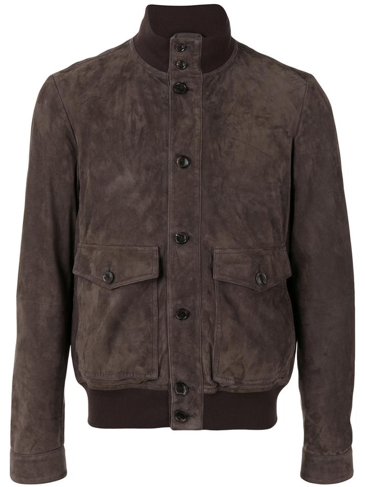 Tod's Roll Neck, Men's, Size: Xxl, Brown, Sheep Skin/shearling/viscose/polyester