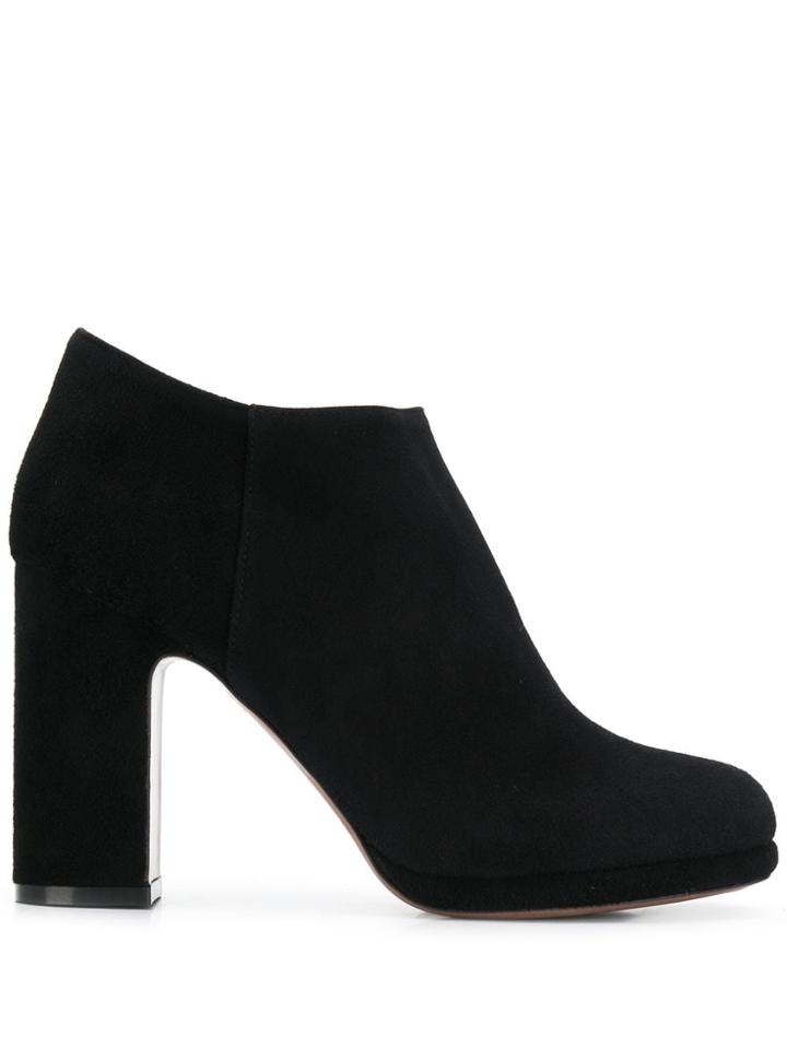 L'autre Chose Ankle Length Boots - Black
