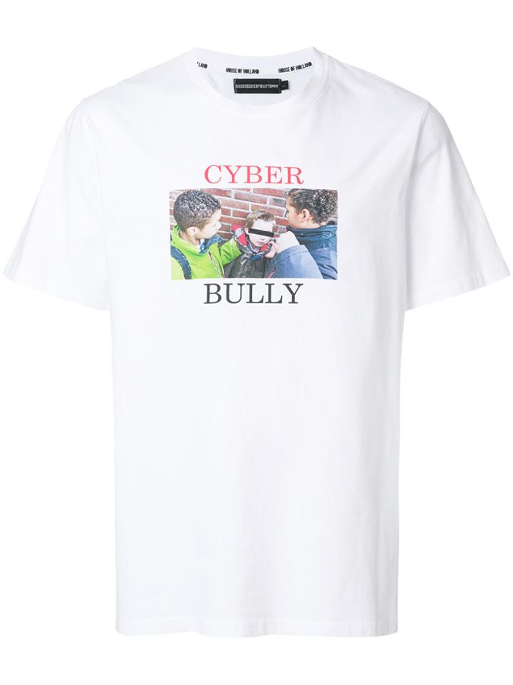 House Of Holland Cyber Bully T-shirt - White