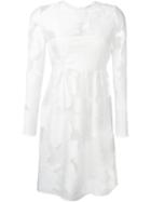 P.a.r.o.s.h. 'paramore' Dress, Women's, Size: Medium, White, Polyester/silk/polyamide/polyamide